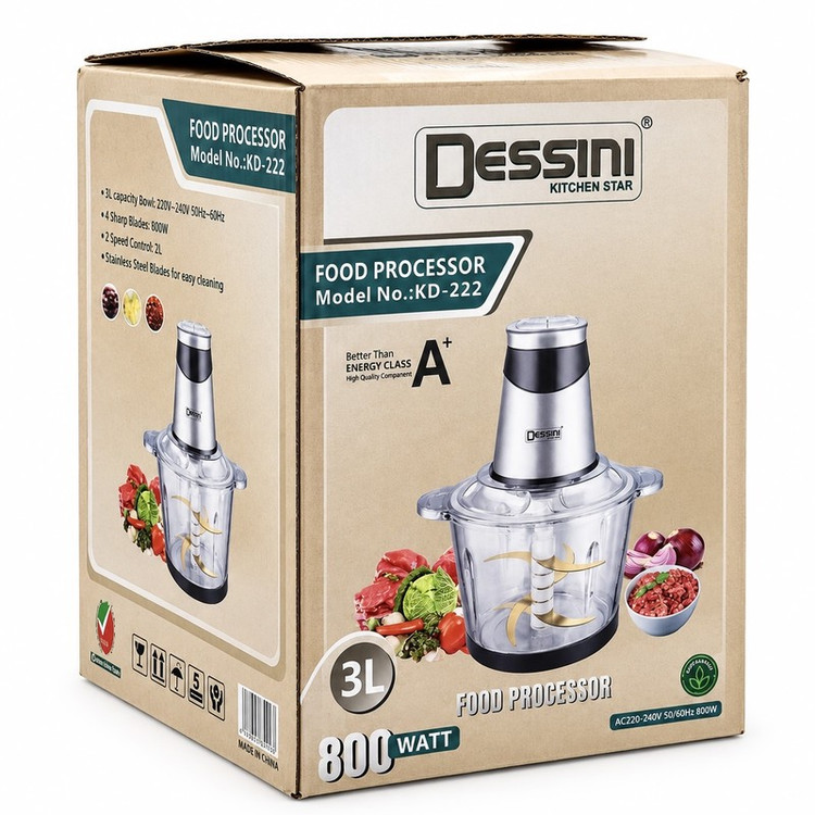 خردکن 3000 میلیلیتر دسینی مدل KD-222